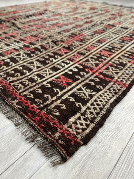 El Dokumasi Halı Kilim Yolluk Paspas Ölçü 250X202 Cm
