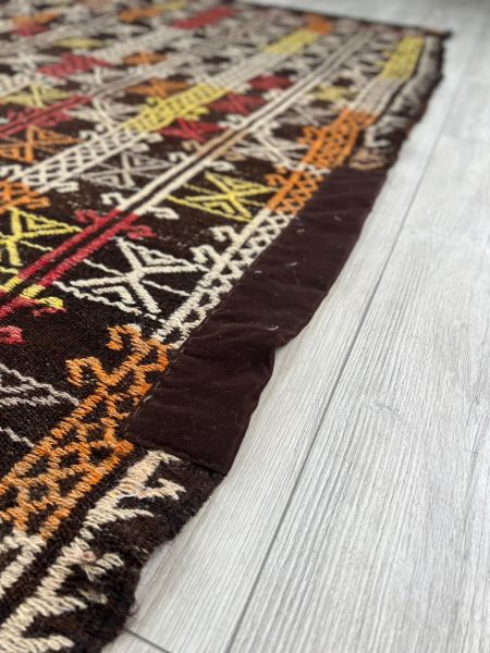 El Dokumasi Halı Kilim Yolluk Paspas Ölçü 254X195,5 Cm