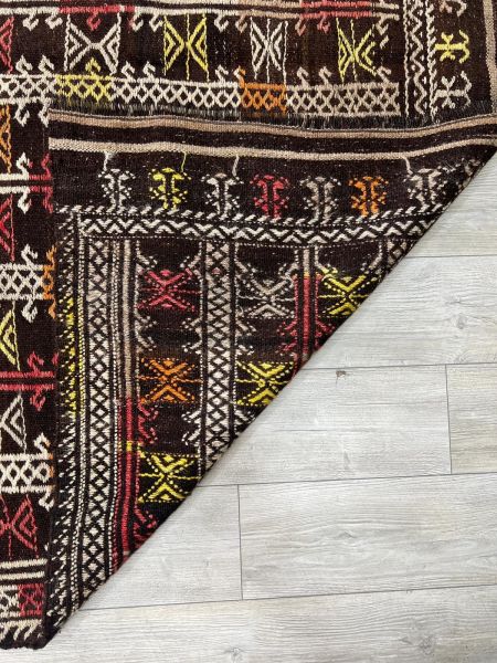 El Dokumasi Halı Kilim Yolluk Paspas Ölçü 254X195,5 Cm