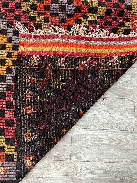 El Dokumasi Halı Kilim Yolluk Paspas Ölçü 277X196 Cm