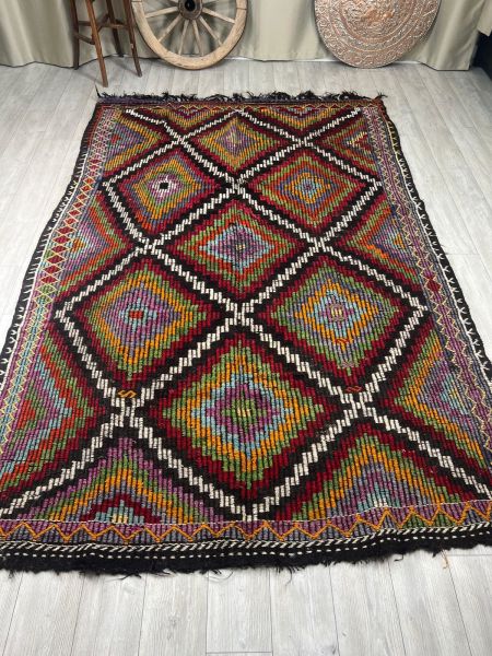 El Dokumasi Halı Kilim Yolluk Paspas Ölçü 320X212 Cm