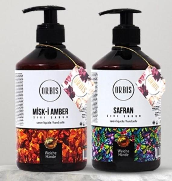 Sivi El Sabun 500 Ml Lotus Orbis 5 Adet