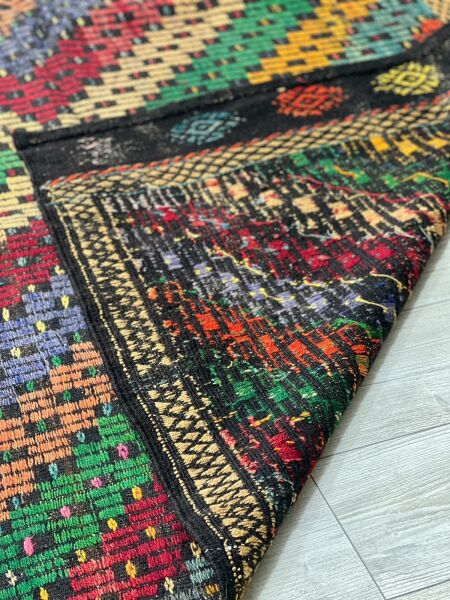 El Dokumasi Halı Kilim Yolluk Paspas Ölçü 353X178 Cm
