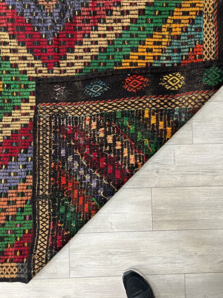 El Dokumasi Halı Kilim Yolluk Paspas Ölçü 353X178 Cm