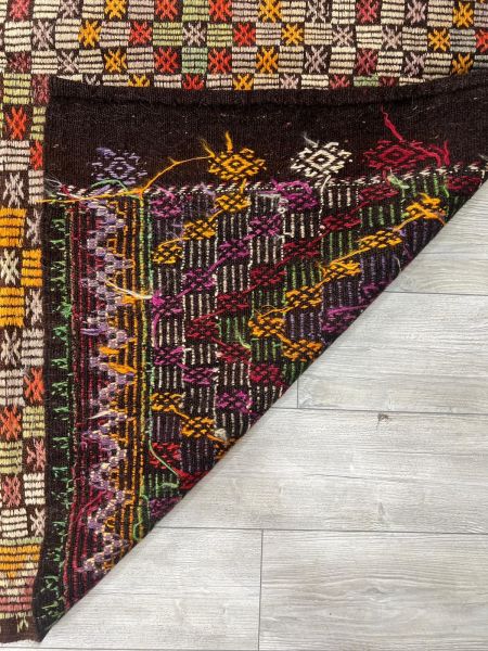 El Dokumasi Halı Kilim Yolluk Paspas Ölçü 263X184 Cm