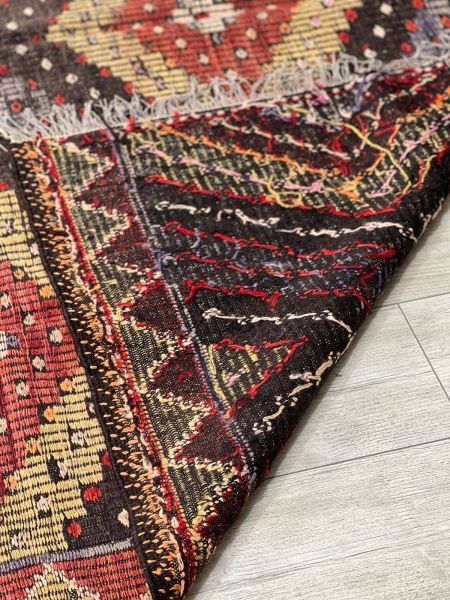 El Dokumasi Halı Kilim Yolluk Paspas Ölçü 263X184 Cm