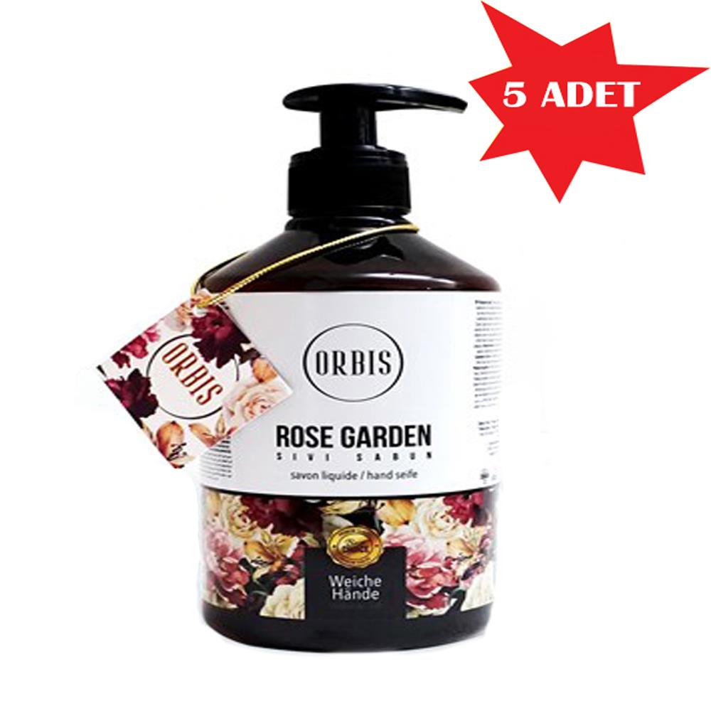 Sivi El Sabun 500 Ml Gül Orbis 5 Adet