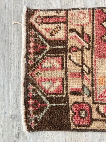 El Dokumasi Halı Kilim Yolluk Paspas Ölçü 98X30 Cm