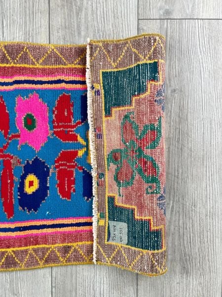 El Dokumasi Halı Kilim Yolluk Paspas Ölçü 85X50 Cm