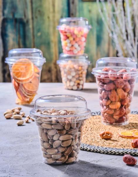 Plastik Bardak 300 Ml 10 Oz 1 Koli 1000 Adet Şeffaf