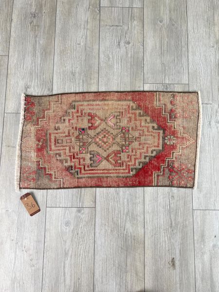 El Dokumasi Halı Kilim Yolluk Paspas Ölçü 76X40,5 Cm