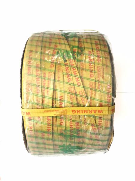 Polyester Çember 14 Mm Kalinlik 450 Metre Uzunluk Sari