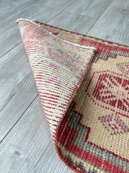 El Dokumasi Halı Kilim Yolluk Paspas Ölçü 95X45 Cm