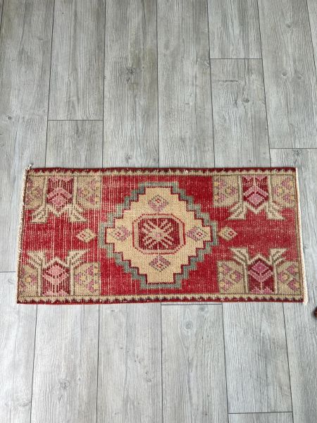 El Dokumasi Halı Kilim Yolluk Paspas Ölçü 95X45 Cm