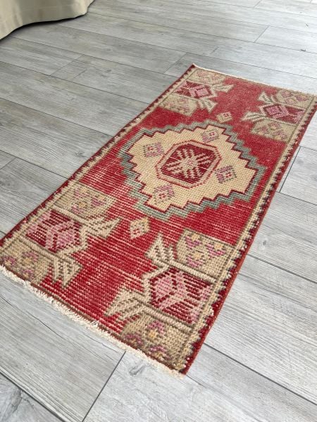 El Dokumasi Halı Kilim Yolluk Paspas Ölçü 95X45 Cm