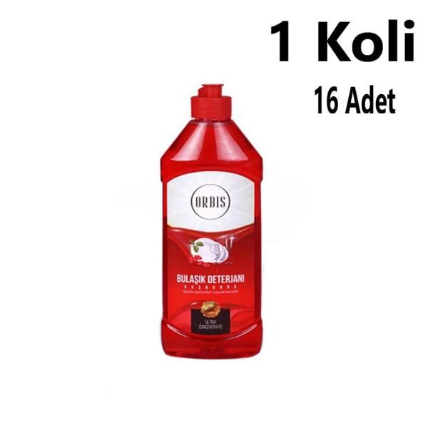Bulaşik Deterjani 750 Ml Kuşburnu Orbis 16 Adet 1 Koli