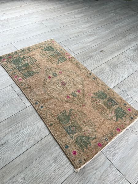 El Dokumasi Halı Kilim Yolluk Paspas Ölçü 89X46 Cm