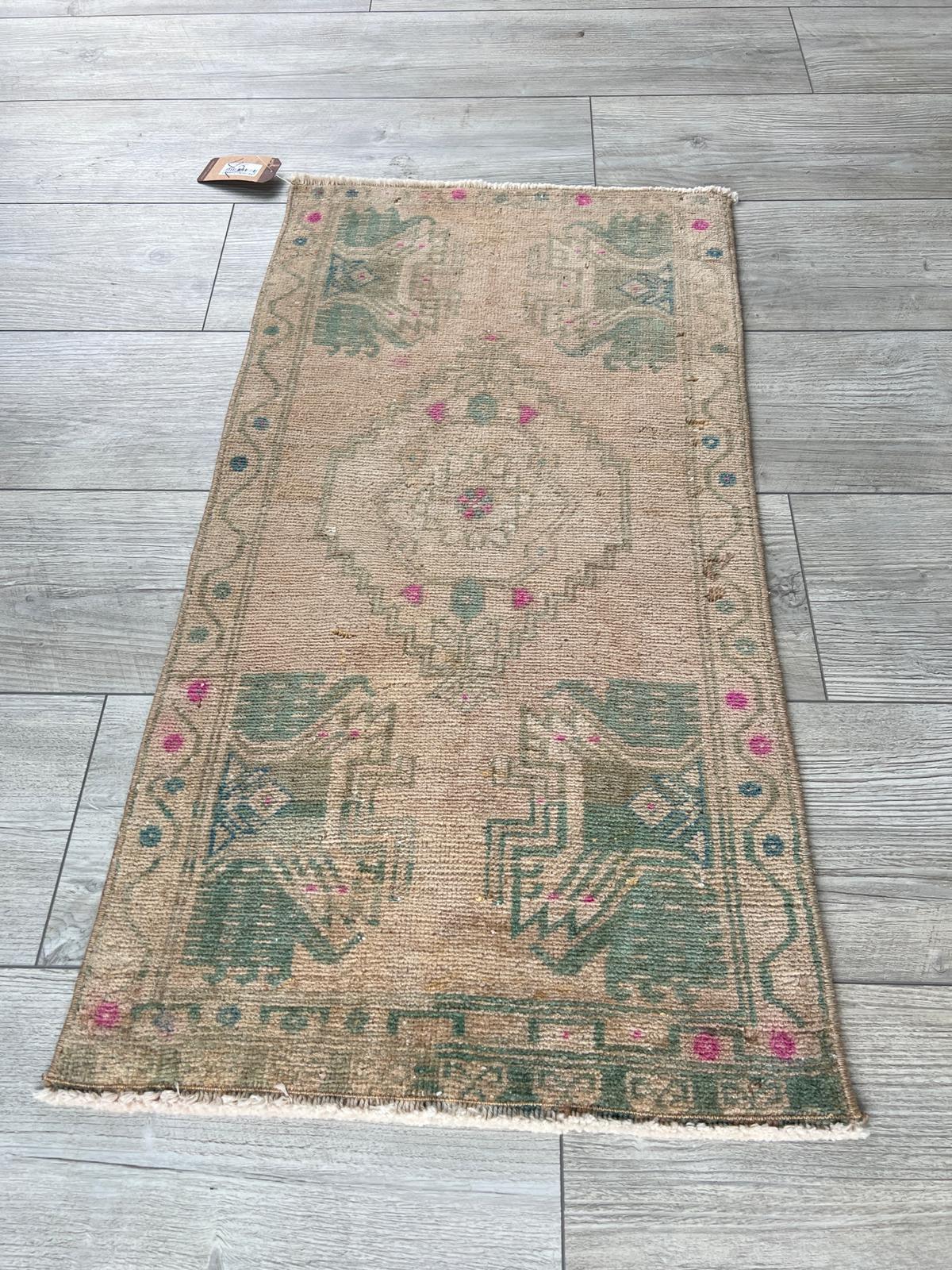 El Dokumasi Halı Kilim Yolluk Paspas Ölçü 89X46 Cm