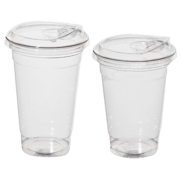 Bardak Kapağı Düz Klipsli Plastik Şeffaf 8 Oz - 18 Oz Arasi / 95 Çap / 1 Koli 1000 Adet