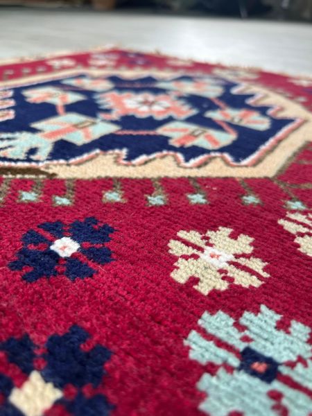 El Dokumasi Halı Kilim Yolluk Paspas Ölçü 56X56 Cm