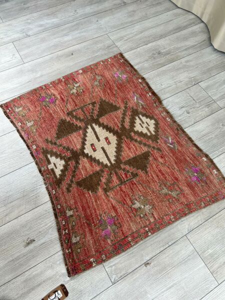 El Dokumasi Halı Kilim Yolluk Paspas Ölçü 93X72 Cm