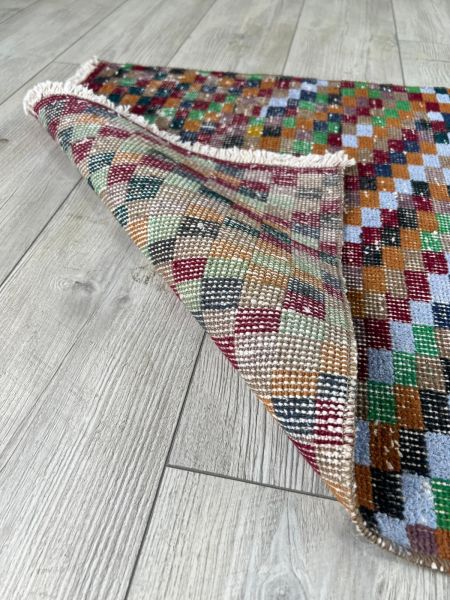 El Dokumasi Halı Kilim Yolluk Paspas Ölçü 75X68 Cm