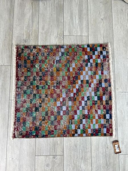 El Dokumasi Halı Kilim Yolluk Paspas Ölçü 75X68 Cm