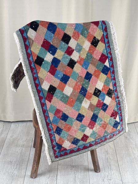 El Dokumasi Halı Kilim Yolluk Paspas Ölçü 127X57 Cm