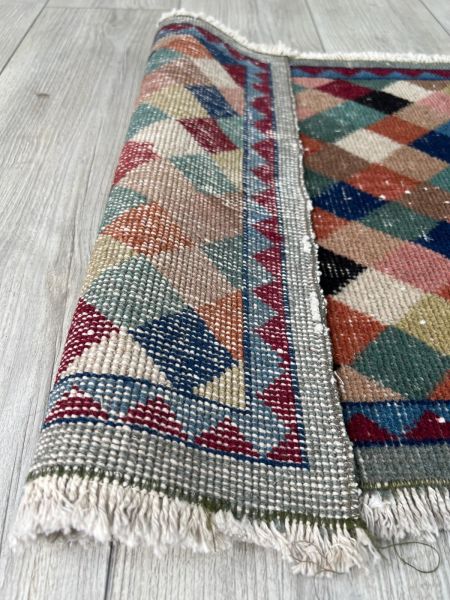 El Dokumasi Halı Kilim Yolluk Paspas Ölçü 127X57 Cm