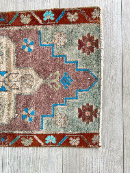 El Dokumasi Halı Kilim Yolluk Paspas Ölçü 78X43 Cm