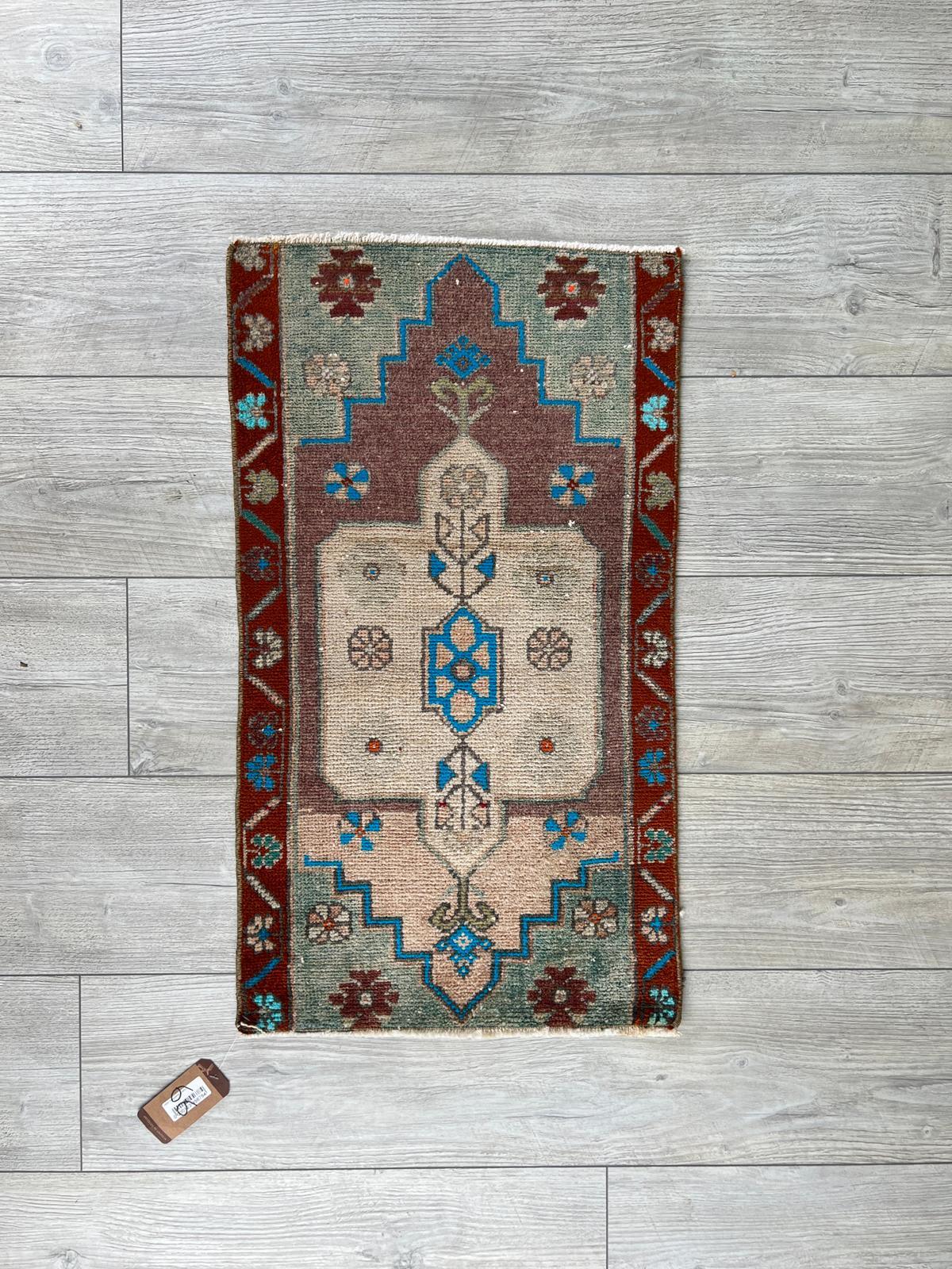 El Dokumasi Halı Kilim Yolluk Paspas Ölçü 78X43 Cm