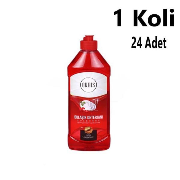 Bulaşik Deterjani 500 Ml Kuşburnu Orbis 24 Adet 1 Koli