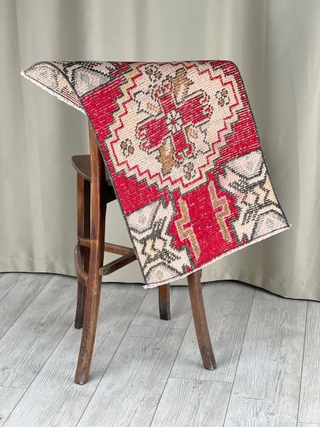 El Dokumasi Halı Kilim Yolluk Paspas Ölçü 92X47 Cm