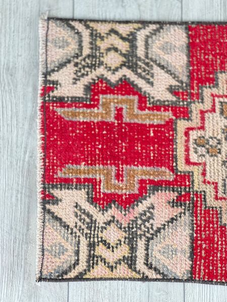 El Dokumasi Halı Kilim Yolluk Paspas Ölçü 92X47 Cm