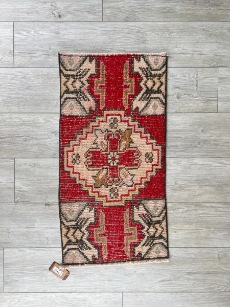 El Dokumasi Halı Kilim Yolluk Paspas Ölçü 92X47 Cm