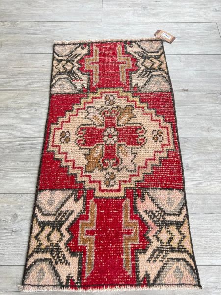 El Dokumasi Halı Kilim Yolluk Paspas Ölçü 92X47 Cm