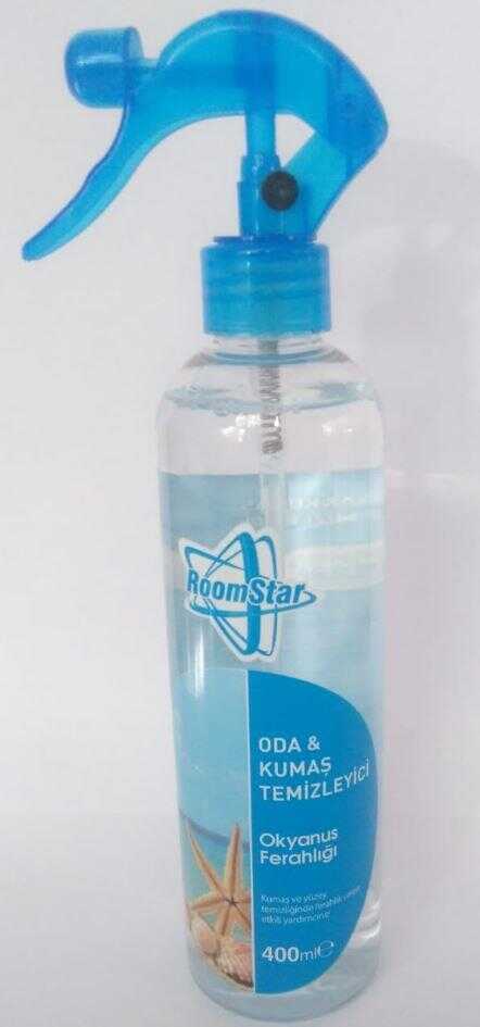 Oda Sprey Okyanus Ferahligi 400 Ml Plastik Şişe Spreyli Roomstar