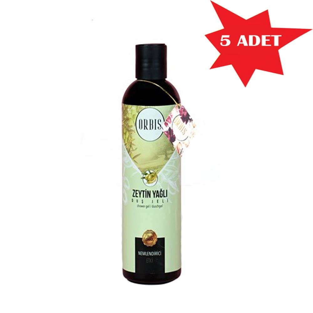 Duş Jeli 400 Ml Zeytinyaği Orbis 5 Adet