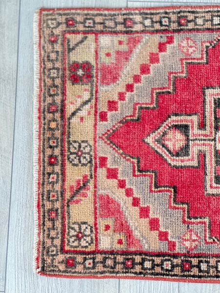 El Dokumasi Halı Kilim Yolluk Paspas Ölçü 94X51 Cm