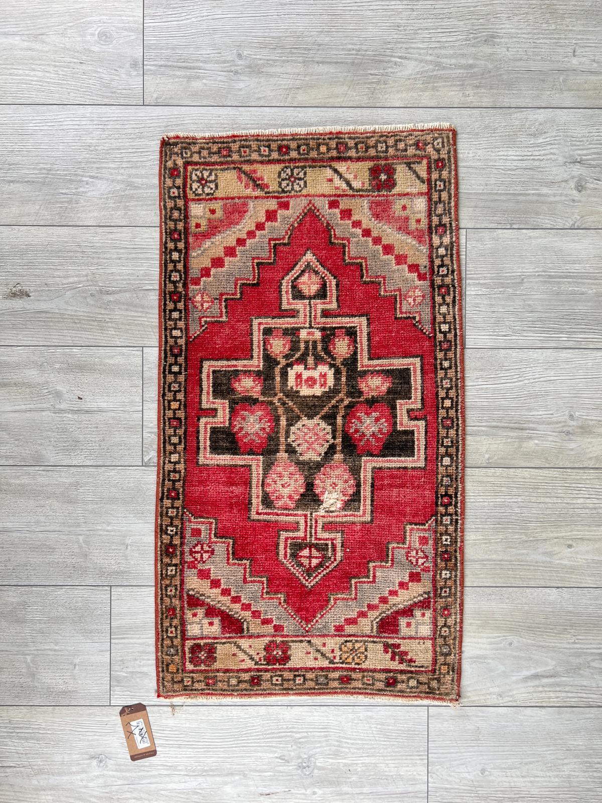 El Dokumasi Halı Kilim Yolluk Paspas Ölçü 94X51 Cm