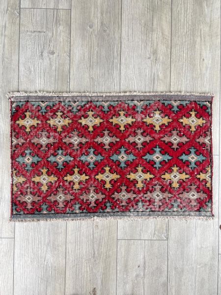 El Dokumasi Halı Kilim Yolluk Paspas Ölçü 78X49 Cm