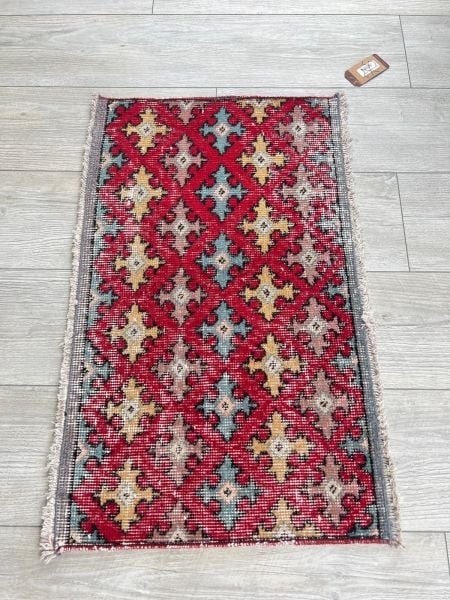 El Dokumasi Halı Kilim Yolluk Paspas Ölçü 78X49 Cm