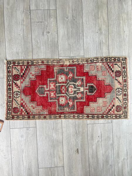 El Dokumasi Halı Kilim Yolluk Paspas Ölçü 96X49 Cm