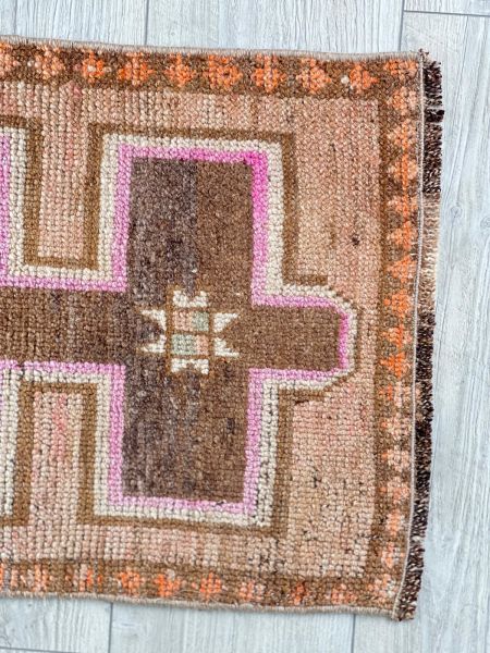 El Dokumasi Halı Kilim Yolluk Paspas Ölçü 85X44,5 Cm