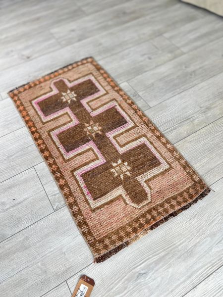 El Dokumasi Halı Kilim Yolluk Paspas Ölçü 85X44,5 Cm
