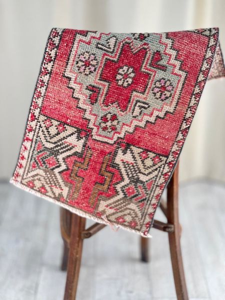 El Dokumasi Halı Kilim Yolluk Paspas Ölçü 85X43 Cm