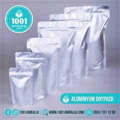 8,5X14,5 Cm Alüminyum 100 Adet Kilitli Doypack Torba 50 Gr /01/