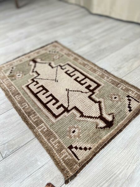 El Dokumasi Halı Kilim Yolluk Paspas Ölçü 78X52 Cm