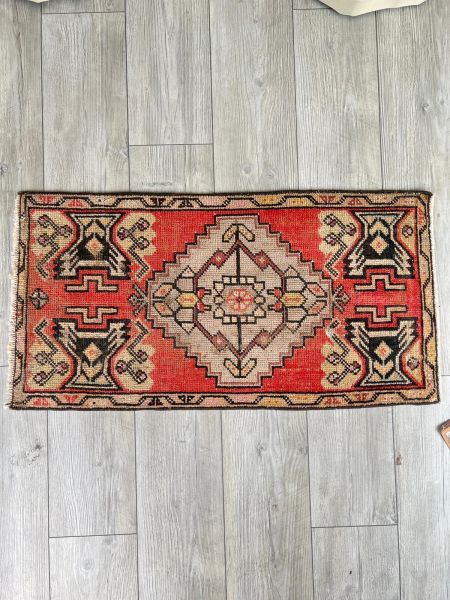 El Dokumasi Halı Kilim Yolluk Paspas Ölçü 98X52 Cm