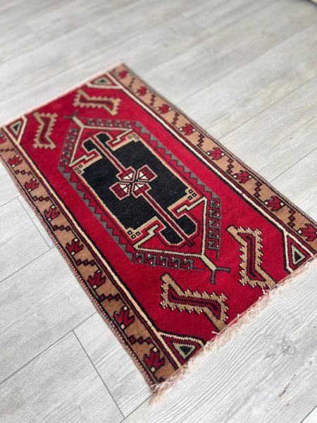 El Dokumasi Halı Kilim Yolluk Paspas Ölçü 93X53 Cm